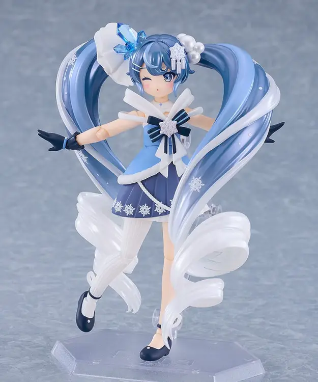 Goodsmile - HATSUNE MIKU - Snow Miku Crystal Snow - Figure Figma 13cm