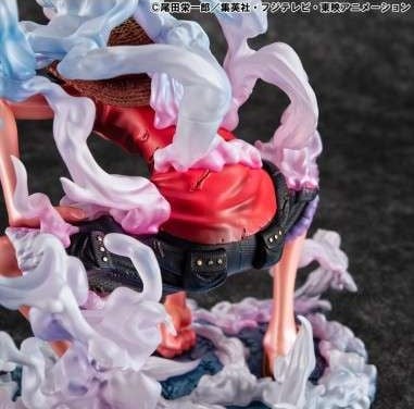 Megahouse - ONE PIECE - Luffy "Gear 2" - Statue P.O.P. Limited Edition 19cm