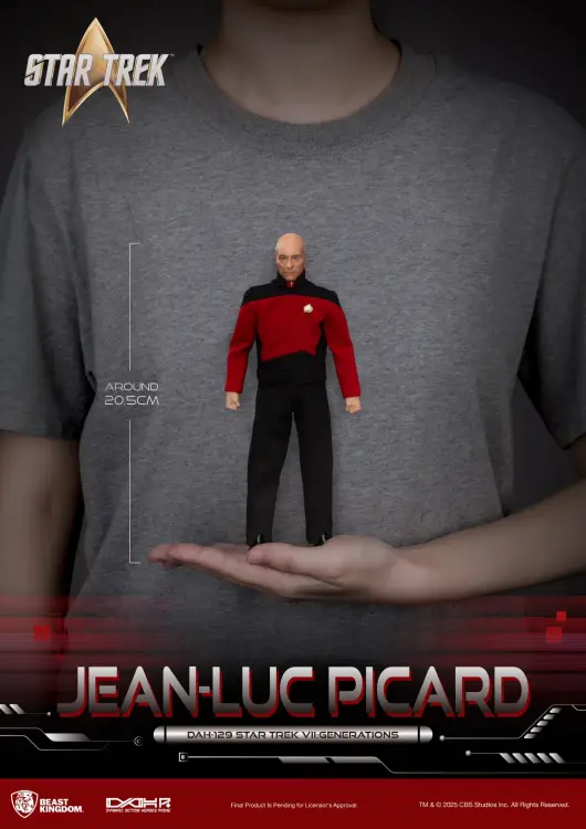 Beast Kingdom - STAR TREK GENERATIONS - Jen-Luc Picard - Figure 20.5cm