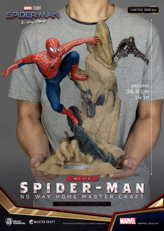 Beast Kingdom - MARVEL - Friendly Neighborhood Spider-Man - Statue Master Craft 36cm