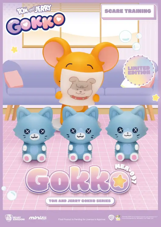 Beast Kingdom - TOM & JERRY - Gokko series - Set 6 Figurine Blind Box 5cm