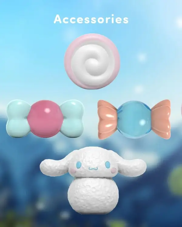 Mighty Jaxx	 - HELLO KITTY - Cinnamoroll - Figure Snowy Dreams Series 15cm