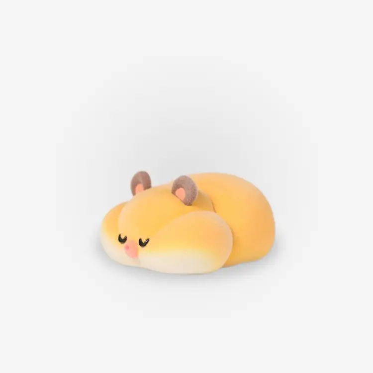 FLOCKING RICH HAMSTER - Hamster's Daily life - 4-7cm