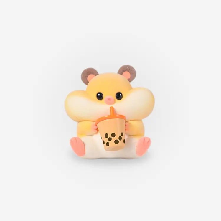 FLOCKING RICH HAMSTER - Hamster's Daily life - 4-7cm