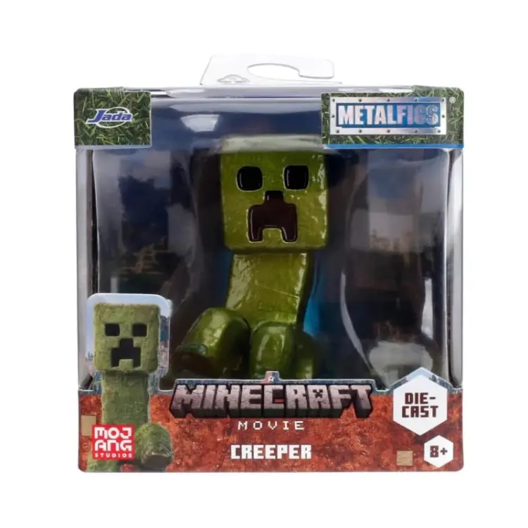 Jada Toys - MINECRAFT MOVIE - Display of 2,5" Figures - 4 Modèles - 12pc - Wave 5