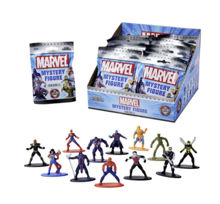 Jada Toys - MARVEL - Display of Blind Nano Figures - 12 Assortment - 24pc