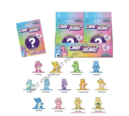 Jada Toys - CAREBEAR - Display of Blind Nano Figures - 12 Assortment - 24pc