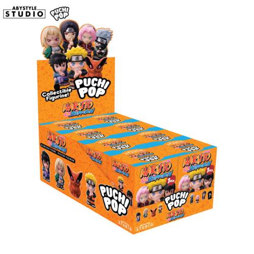 ABYstyle - NARUTO SHIPPUDEN - Figure Puchipop Wave 1 (8 Figurine) 5.5cm