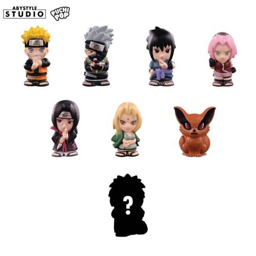 ABYstyle - NARUTO SHIPPUDEN - Figure Puchipop Wave 1 (8 Figurine) 5.5cm