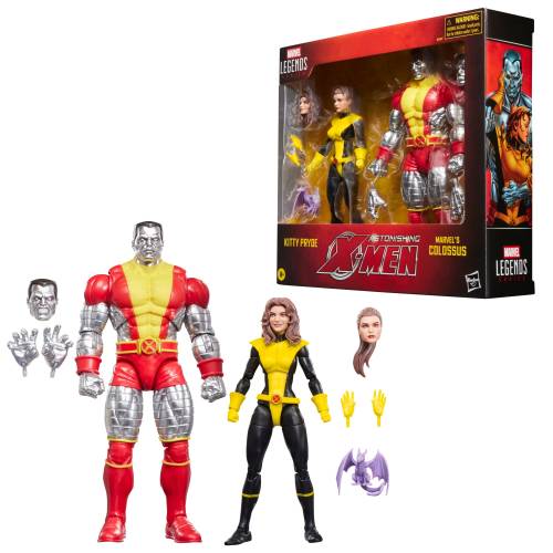 Hasbro - MARVEL - Kitty Pride & Marvel's Colossus - Figure Legend Series 15cm