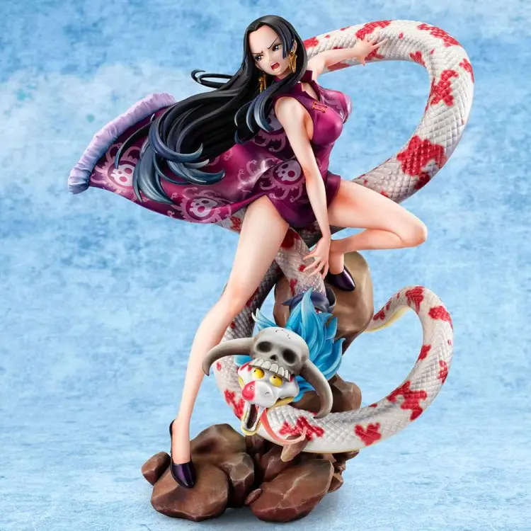 Megahouse - ONE PIECE - Boa Hancock "Pirate Empress" -Statue AxMaximum P.O.P. 27cm