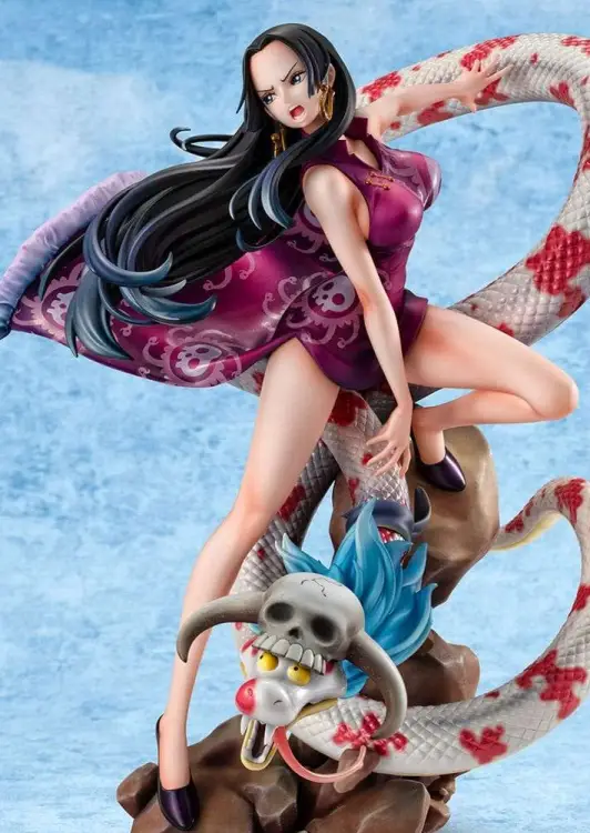 Megahouse - ONE PIECE - Boa Hancock "Pirate Empress" -Statue AxMaximum P.O.P. 27cm