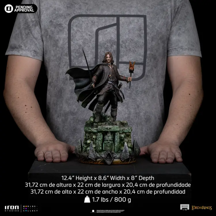 Iron Studios LORD OF THE RINGS - Aragorn - Statua Art Scale 1/10 31,7cm