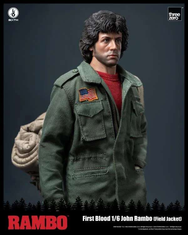 Threezero - RAMBO FIRST BLOOD - John Rambo "Field Jacket" - Figure 1/6 30cm