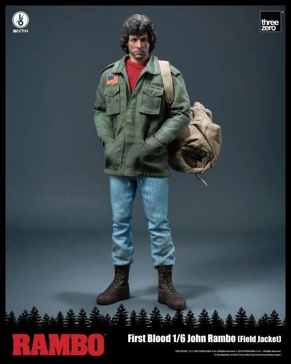 Threezero - RAMBO FIRST BLOOD - John Rambo "Field Jacket" - Figure 1/6 30cm