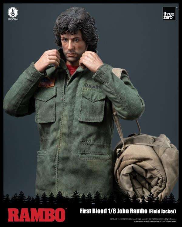 Threezero - RAMBO FIRST BLOOD - John Rambo "Field Jacket" - Figure 1/6 30cm