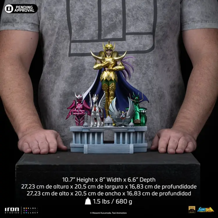 Iron Studios - SAINT SEIYA - Aries Mu - Statue Deluxe Art Scale 1/10 27.23cm