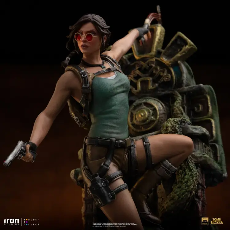 Iron Studios - TOMB RAIDER - Lara Croft - Statue Art Scale 1/10 Deluxe 35.8cm