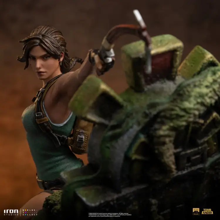 Iron Studios - TOMB RAIDER - Lara Croft - Statue Art Scale 1/10 Deluxe 35.8cm