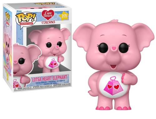 Funko - CARE BEAR COUSINS - POP Animation N° 2175 - Lotsa Heart Elephant