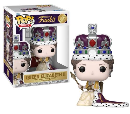 Funko - QUEEN ELIZABETH - POP Premium N°XXX - Queen Elizabeth II (Coronation)