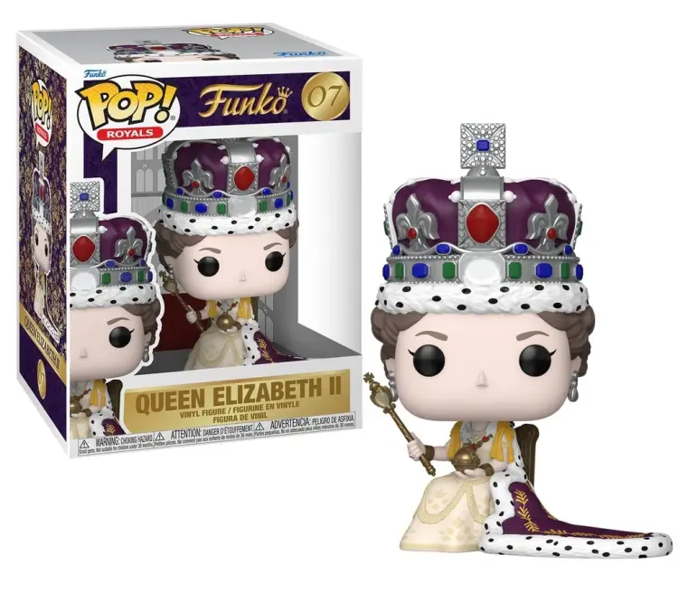 Funko - QUEEN ELIZABETH - POP Premium N°XXX - Queen Elizabeth II (Coronation)