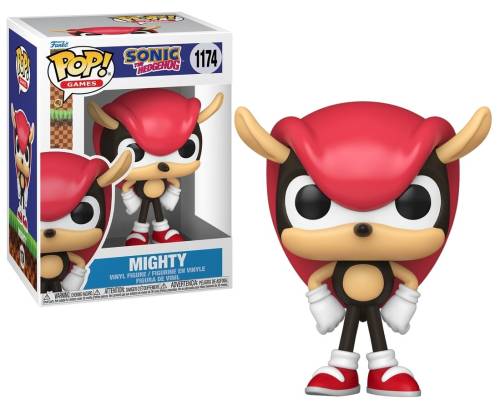 Funko - SONIC - POP Games N° 1174 - Mighty the Armadillo
