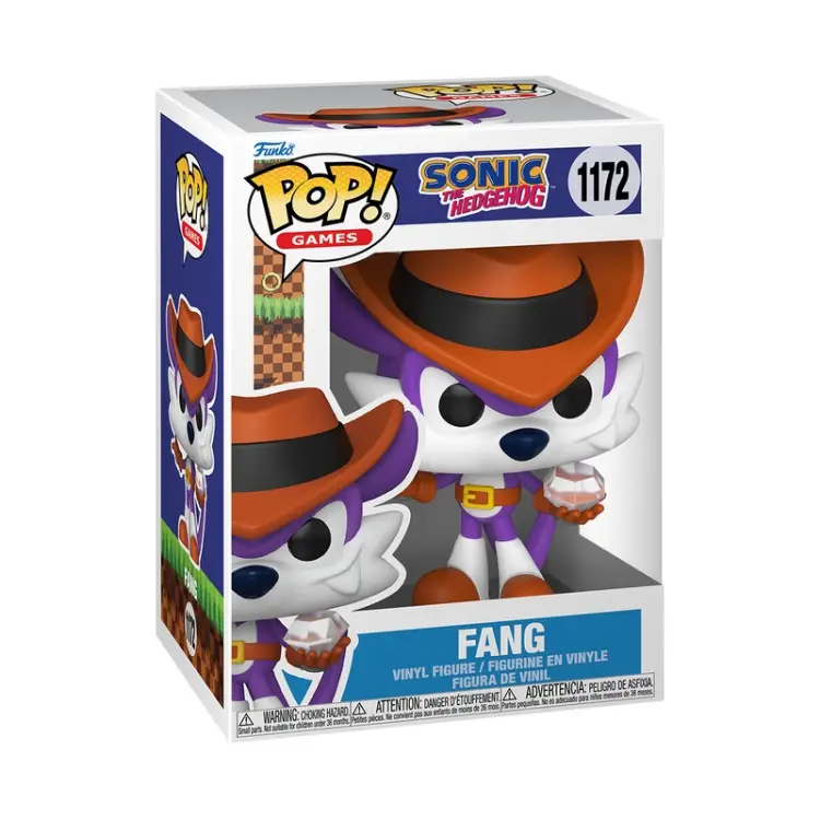 Funko - SONIC - POP Games N° 1172 - Fang the Hunter