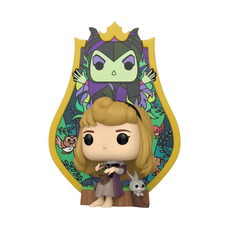 Funko - SLEEPING BEAUTY - POP Deluxe N° 1703 - Aurora (Stained Glass)