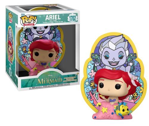Funko - LITTLE MERMAID - POP Deluxe N° 1702 - Ariel (Stained Glass)