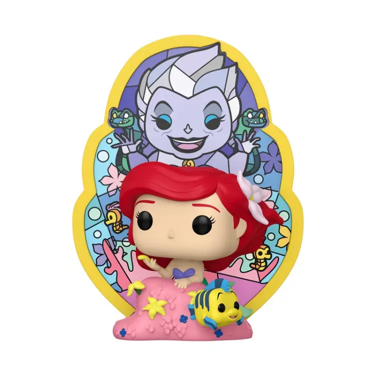Funko - LITTLE MERMAID - POP Deluxe N° 1702 - Ariel (Stained Glass)