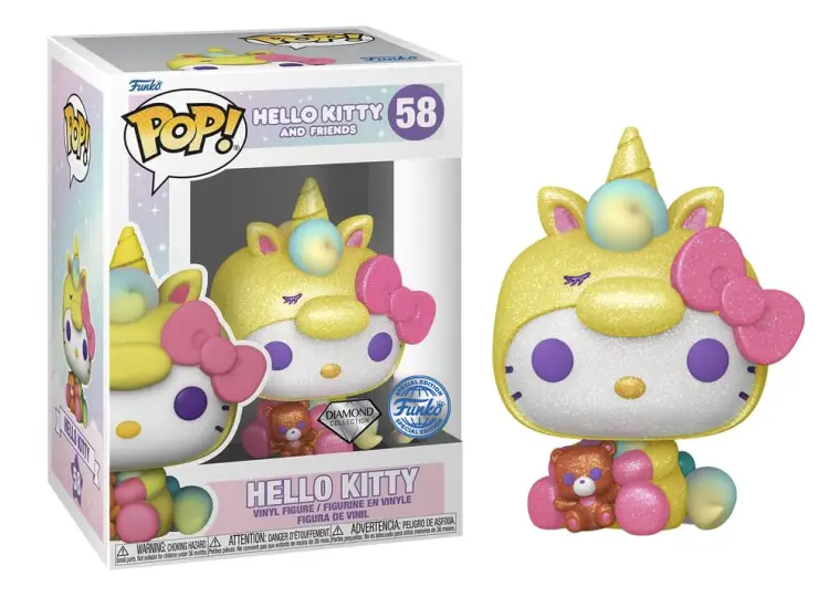 Funko - HELLO KITTY - POP Sanrio N° 58 - Hello Kitty (Diamond)