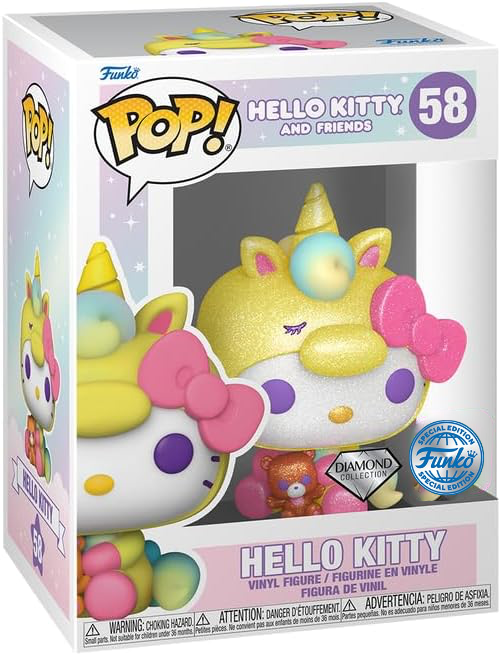 Funko - HELLO KITTY - POP Sanrio N° 58 - Hello Kitty (Diamond)