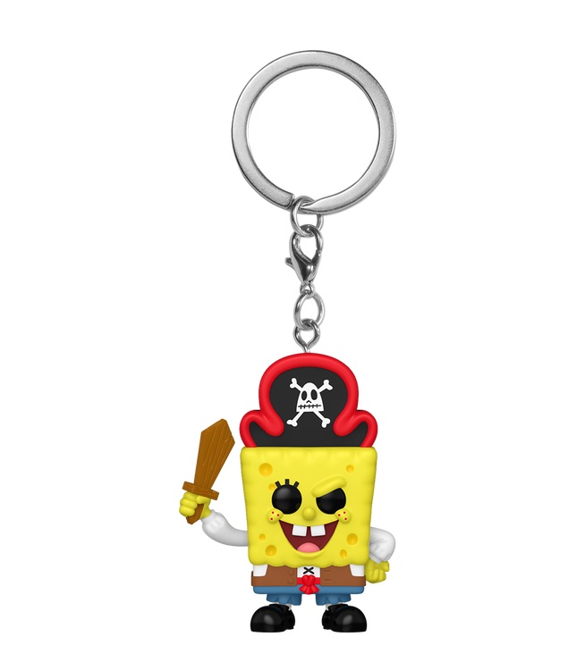 THE SPONGEBOB MOVIE - Kieszonkowy brelok do kluczy - Bob (Pirat)