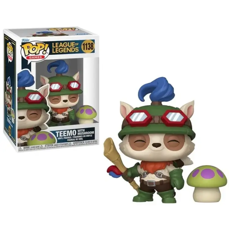Funko Pop! Games: League of Legends - Teemo with Mushroom #1138