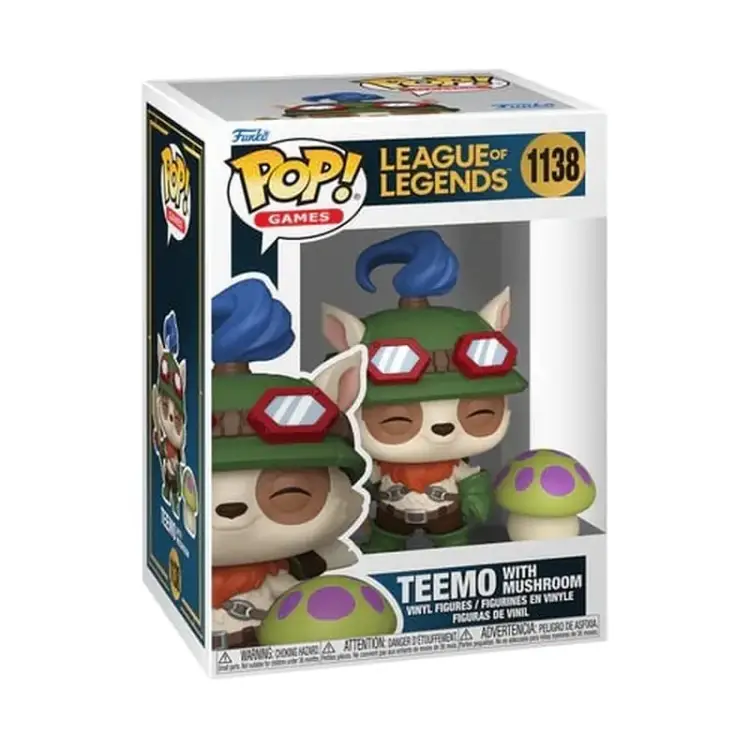 Funko Pop! Games: League of Legends - Teemo with Mushroom #1138
