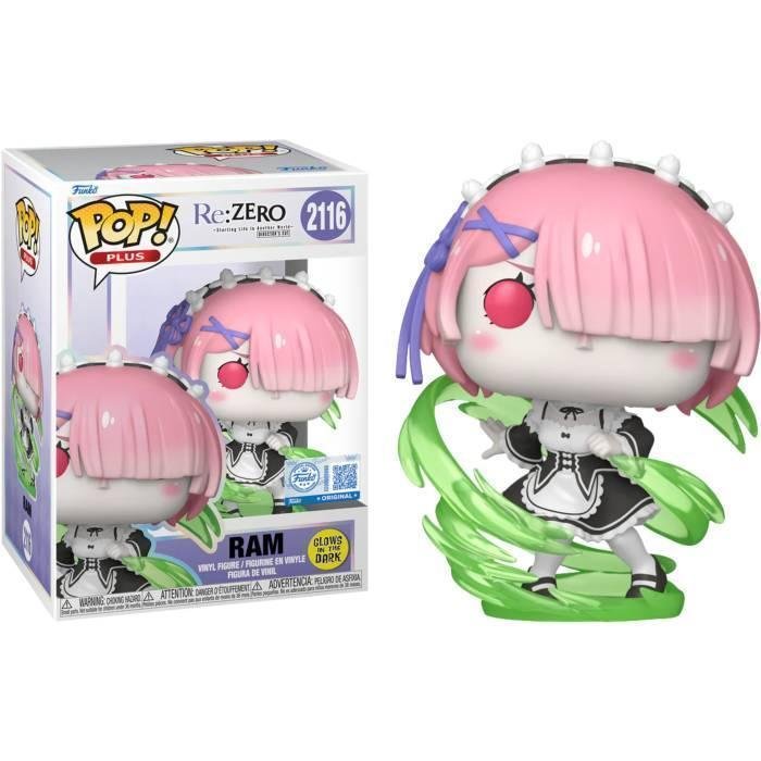 Funko POP! Re: Zero Starting Life in Another World - Ram (GITD) #2116