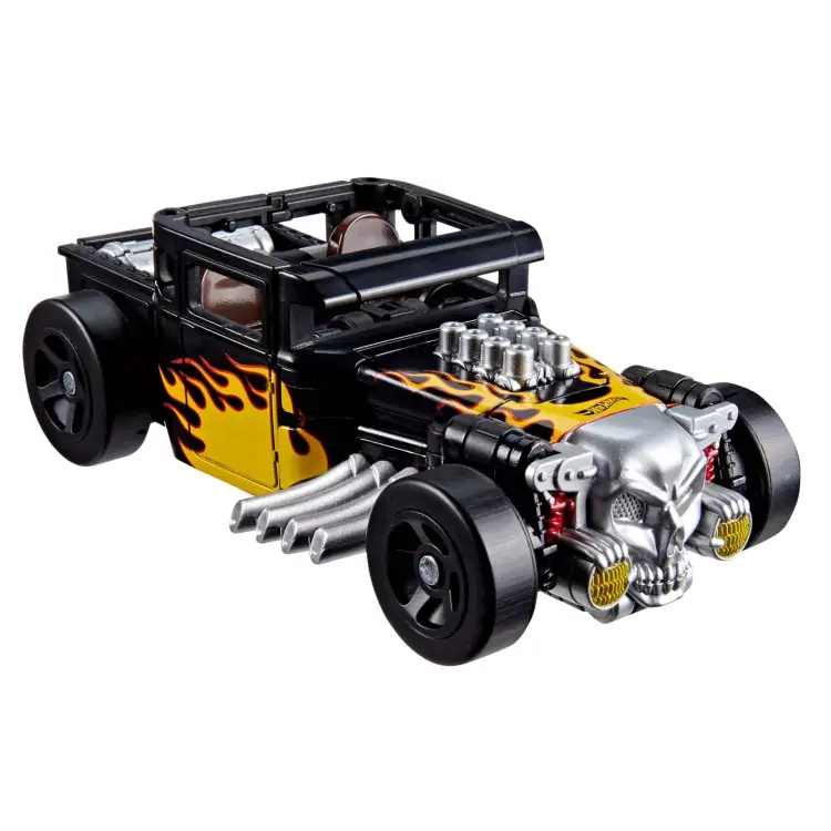 Hasbro - TRANSFORMERS X HOT WHEELS - Bone Shaker - Figure Collaborative 13cm