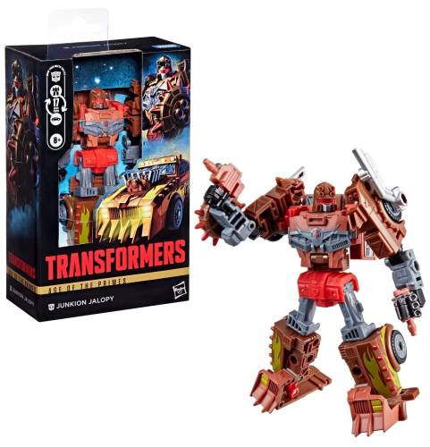 Hasbro - TRANSFORMERS - Junkion Jalopy - Figure Age of the Primes Deluxe 14cm