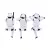 Nemesis Now - Stormtrooper - Three Wise Sitting Stormtroopers 11 cm