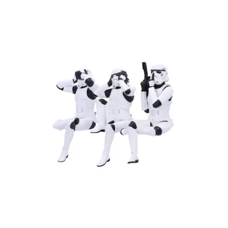 Nemesis Now - Stormtrooper - Three Wise Sitting Stormtroopers 11 cm
