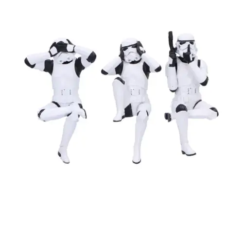 Nemesis Now - Stormtrooper - Three Wise Sitting Stormtroopers 11 cm