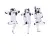 Nemesis Now - Stormtrooper - Three Wise Sitting Stormtroopers 11 cm