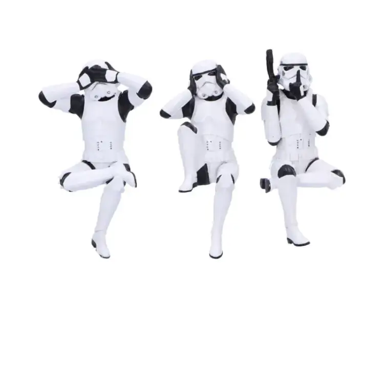 Nemesis Now - Stormtrooper - Three Wise Sitting Stormtroopers 11 cm