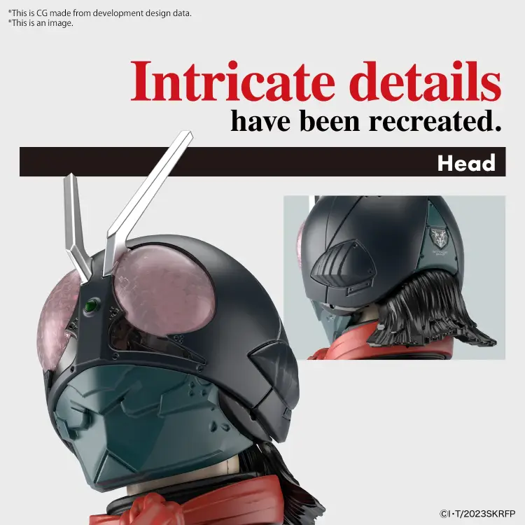 Bandai Model Kit - KAMEN RIDER - Figure-Rise Standard (Shin Kamen Rider) - Model Kit