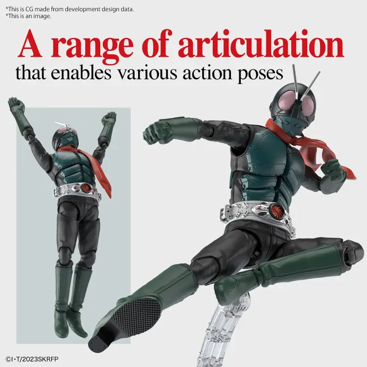 Bandai Model Kit - KAMEN RIDER - Figure-Rise Standard (Shin Kamen Rider) - Model Kit