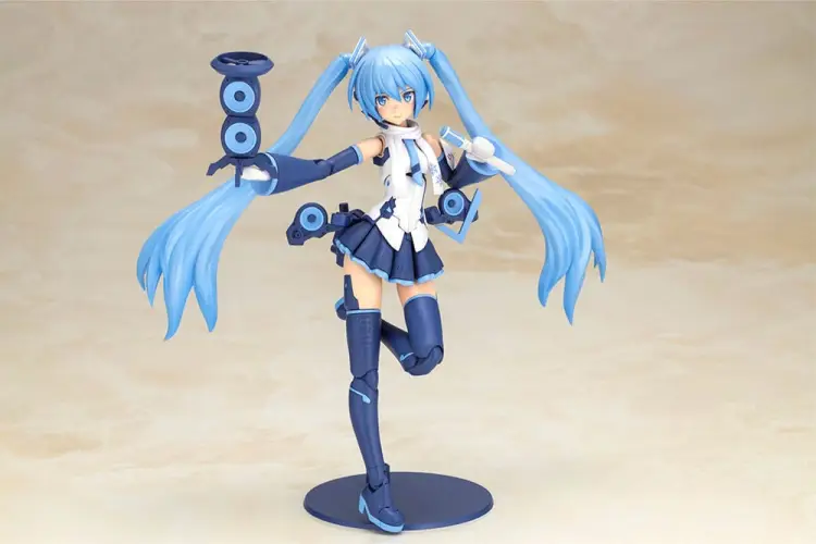 Kotobukiya - FRAME ARMS GIRL - Frame Music Girl Snow Miku - Model Kit 15cm