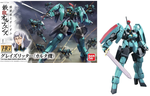 Bandai Model Kit - GUNDAM - HG 1/144 Carta's Graze Ritter - Model Kit