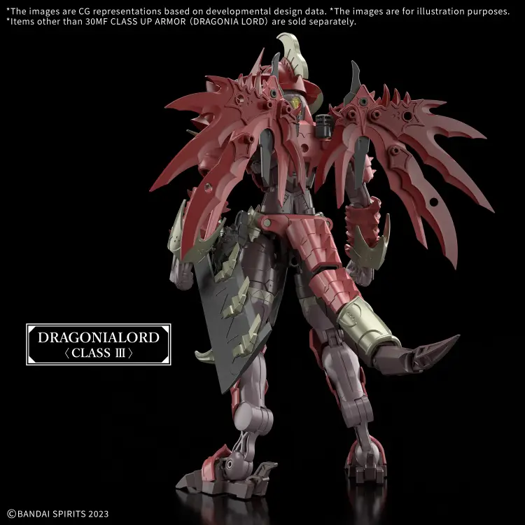 Bandai Model Kit - 30MF - Class up armor (Dragonia Lord) - Model Kit