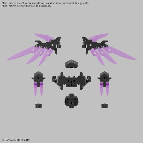 Bandai Model Kit - 30MM - 1/144 Option parts set 22 (Wing unit 2) - Model Kit